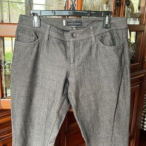 Herringbone slim pant